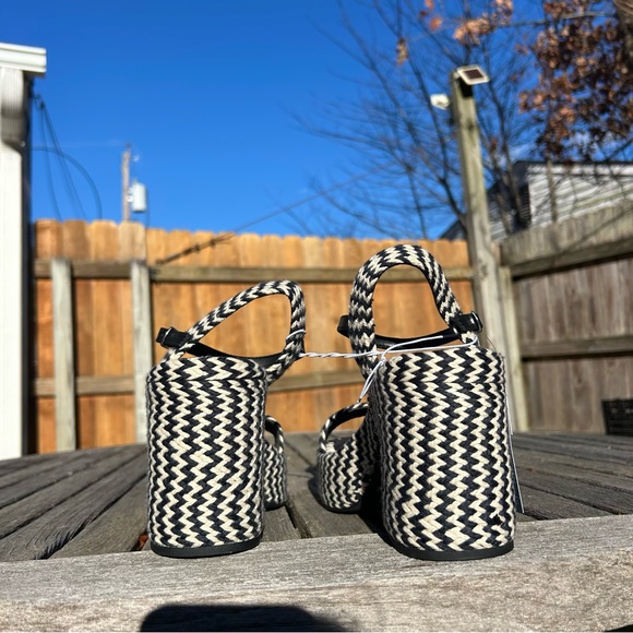 Women's Madeline Woven Platform Sandal universal thread size 8.5 whimsy summer - Picture 5 of 9